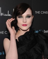 Actress Evan Rachel Wood arrives at the screening of "The Life Before Her Eyes" hosted by The Cinema Society and Nicole Miller at The IFC Center on April 15, 2008 in New York City.